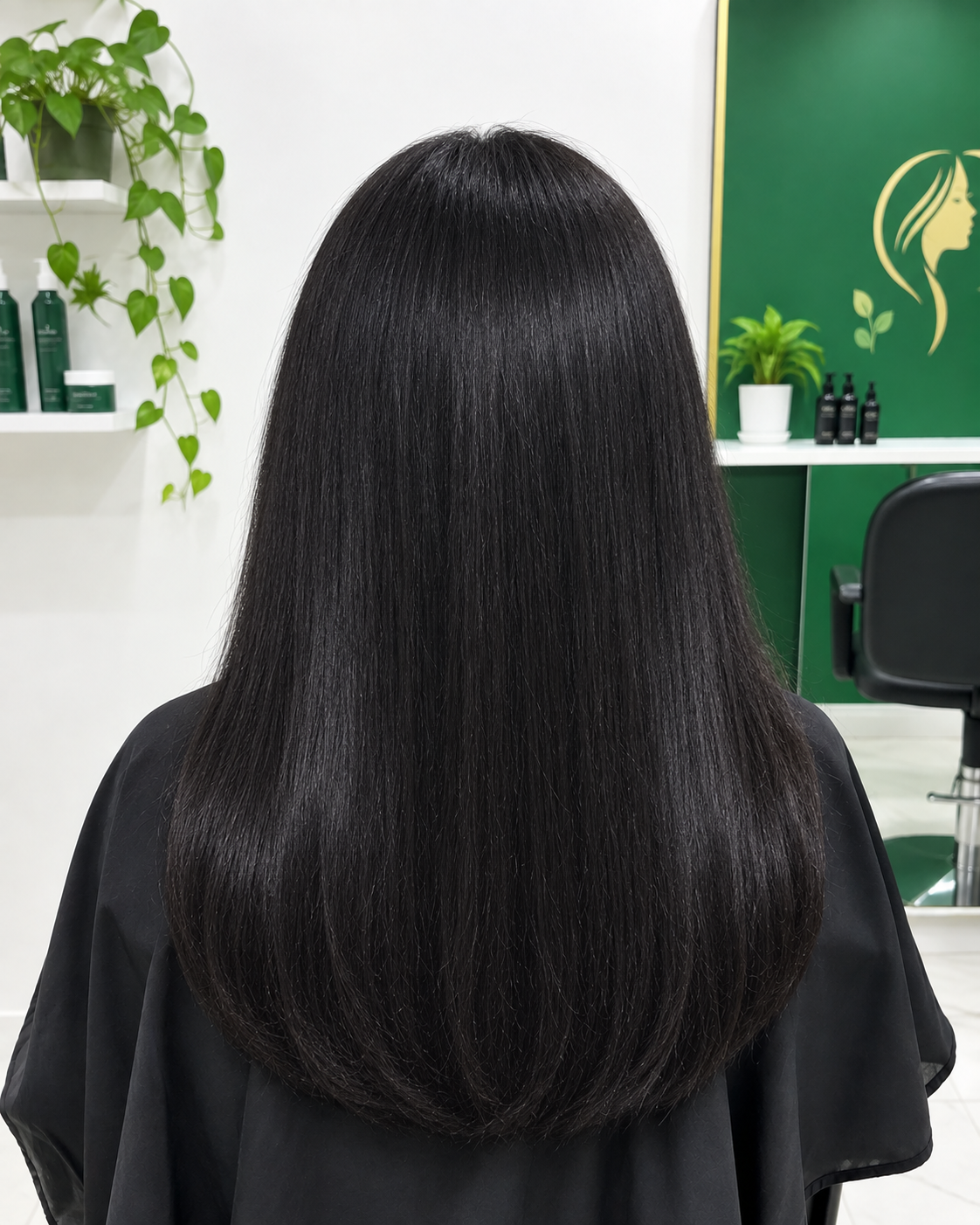 Hair Botox after treatment at Manis